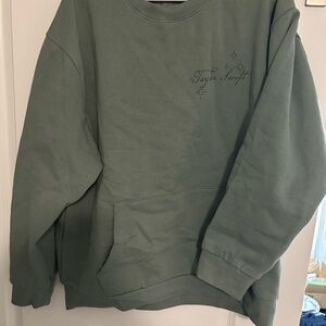 Taylor Swift Debut Self-Titled Green Crewneck